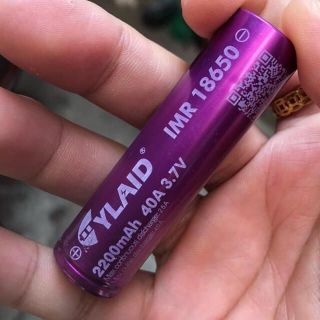 Pin Cylaid Tím 18650/2200mah