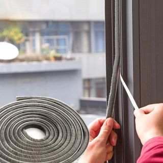 Ron gioăng dải sợi nỉ lông nheo chổi dán chặn kín khe hở 5mm