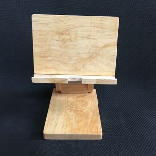 Giá đỡ điện thoại, kệ điện thoại bằng gỗ Xếp gập gọn nhẹ