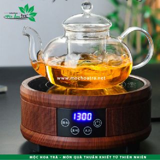 ẤM TRÀ THỦY TINH CAO CẤP CHỊU NHIỆT CÓ LÕI LỌC