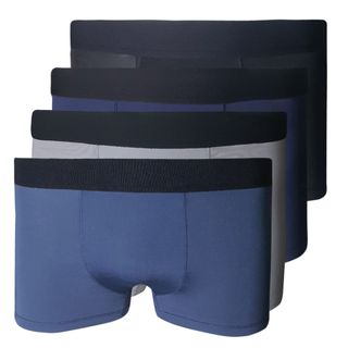 Quần lót đùi nam, quần boxer lưng đen