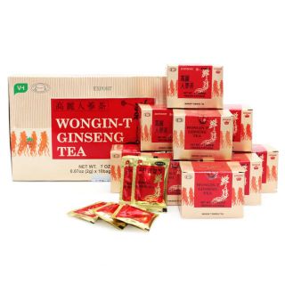 Trà sâm hàn quốc wongin_t gingseng tea hộp 100 gói giá sỉ