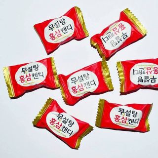 Kẹo Sâm Không Đường Đỏ