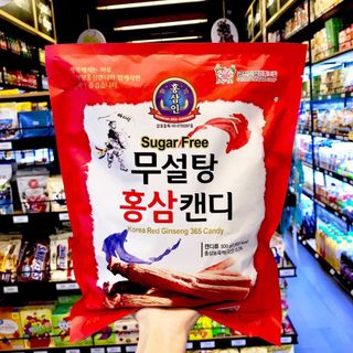 Kẹo Sâm Không Đường Đỏ