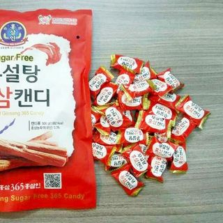 Kẹo Sâm Không Đường Đỏ