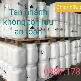 CHLOR HỮU CƠ - SDIC, Tan nhanh, không tồn lưu, an toàn, không gây mùi giá sỉ