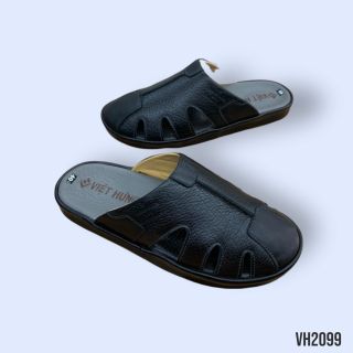 Dép Da Nam – Dép Quai Ngang Da Bò Thật Việt Hưng VH2099