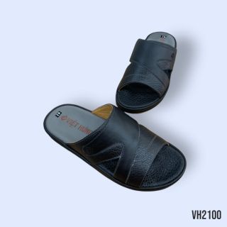 Dép Da Nam – Dép Quai Ngang Da Bò Thật Việt Hưng VH2100