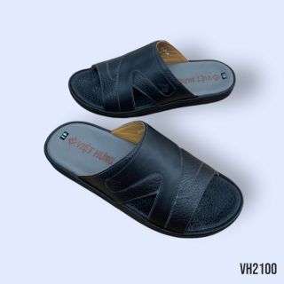 Dép Da Nam – Dép Quai Ngang Da Bò Thật Việt Hưng VH2100