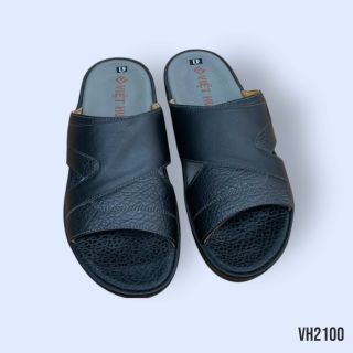Dép Da Nam – Dép Quai Ngang Da Bò Thật Việt Hưng VH2100