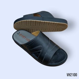 Dép Da Nam – Dép Quai Ngang Da Bò Thật Việt Hưng VH2100