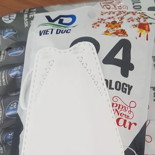 Khẩu trang y tế 4 lớp KF94-Việt Đức (Loại đóng túi)