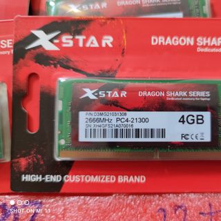 Ram Laptop DDR4L XSTAR 4GB/ 8GB bus 2666