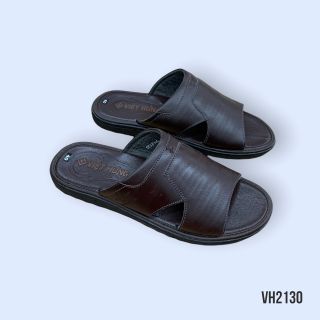 Dép Da Nam – Dép Quai Ngang Da Bò Thật Việt Hưng VH2130