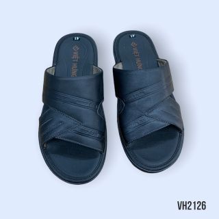 Dép Da Nam – Dép Quai Ngang Da Bò Thật Việt Hưng VH2126