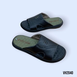 Dép Da Nam Cao Cấp Việt Hưng-Da Bò Thât 100%-VH2040