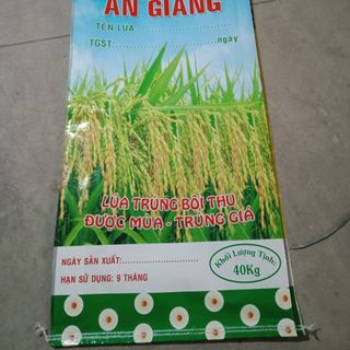 Bao bì lúa giống, bao đựng gạo các loại, nhận thiết kế và in bao bì theo yêu cầu giá sỉ