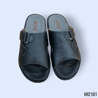 Dép Da Nam – Dép Quai Ngang Da Bò Thật Việt Hưng VH2101