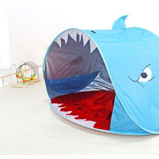 Lều đi biển tự bung kiêm bể bơi mini cho bé hình cá 1M2