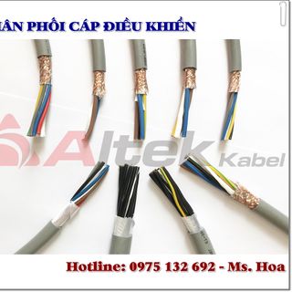 Cáp điều khiển CVV 7x0.5, CVV-S 7x0.5 chính hãng Altek Kabel giá sỉ