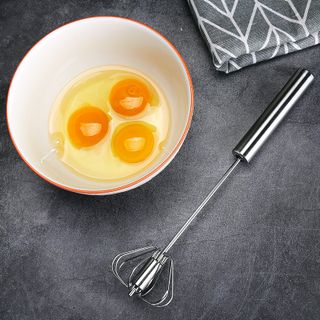 Cây inox tạo bọt, đánh trứng, đánh bông kem cầm tay (dài 31cm - loại lớn)
