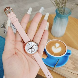 ĐỒNG HỒ MK HÔNG MINI NỮ CAO CẤP XINH