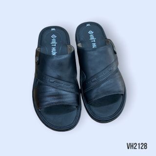 Dép Da Nam – Dép Quai Ngang Da Bò Thật Việt Hưng VH2128