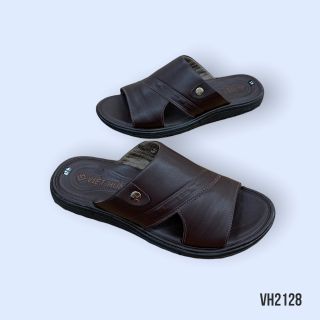 Dép Da Nam – Dép Quai Ngang Da Bò Thật Việt Hưng VH2128