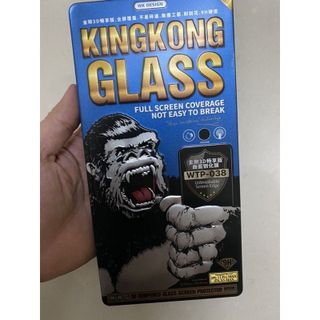 (Hộp xanh) Kính Cường Lực KingKong 3D WK Design Hộp Sắt cho Iphone