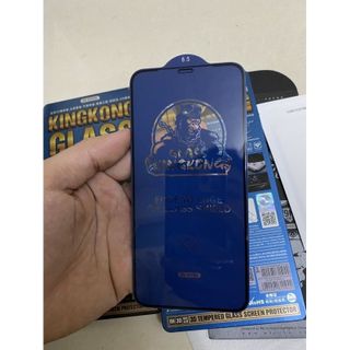(Hộp xanh) Kính Cường Lực KingKong 3D WK Design Hộp Sắt cho Iphone