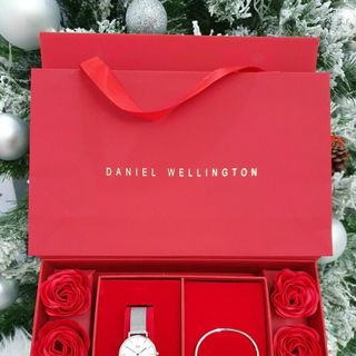 SET ĐỒNG HỒ LƯỚI DANIEL WELLlNGTON KÈM VÒNG TAY SIÊU XINH