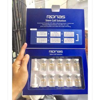 Set 10 Hộp Tinh Chất Tế Bào Gốc Ronas Stem Cell Solution