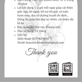 Trà dưỡng nhan an thần