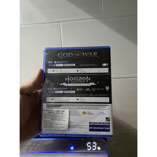 Bộ 2 game PS4 God of war 4 và Horizon complete edition (Mega pack) giá sỉ