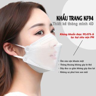Khẩu trang y tế 4 lớp KF94