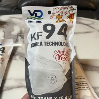 Khẩu trang y tế 4 lớp KF94