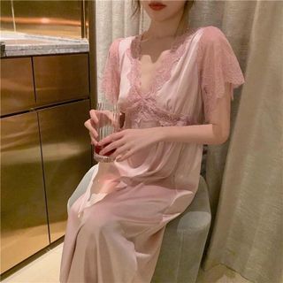 Váy ngủ lụa tơ tằm cao cấp