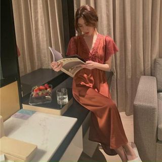 Váy ngủ lụa tơ tằm cao cấp