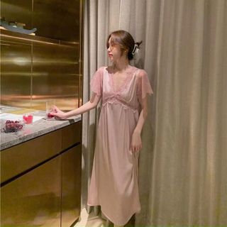 Váy ngủ lụa tơ tằm cao cấp