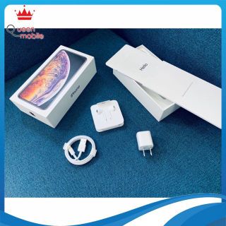 [Chính hãng] Bộ Phụ Kiện Zin Máy XS Max ( Bao Gồm cả hộp zin , sạc , cáp , tai nghe zin bóc máy ) - hàng mới 100% giá sỉ