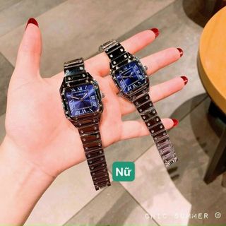 ĐỒNG HỒ CARTlER COUPLE VUÔNG
