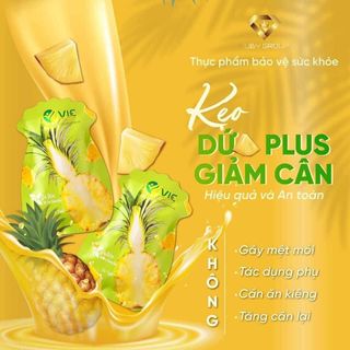 Kẹo Giảm Cân Dứa Vic Plus
