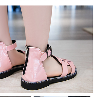 Giày sandal chiến binh bé gái phong cách Hàn Quốc mới