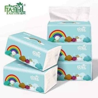 Giấy ăn cầu vồng hàng chính hãng loại 1 giá sỉ - giá bán buôn