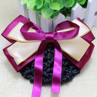 Đủ màu kẹp tóc búi lưới xinh xắn
