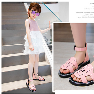 Giày sandal chiến binh bé gái phong cách Hàn Quốc mới