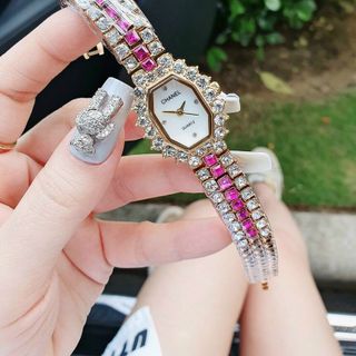 ĐỒNG HỒ THỜI TRANG NỮ FULL ĐÁ XINH XINH