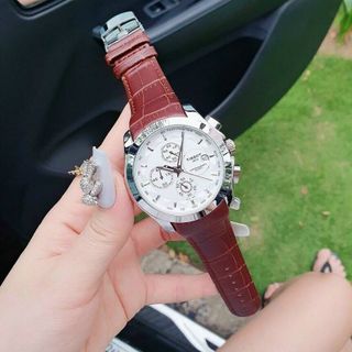 ĐỒNG HỒ TISSOT DA NÂU TRUNG CẤP