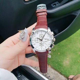 ĐỒNG HỒ TISSOT DA NÂU TRUNG CẤP