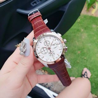ĐỒNG HỒ TISSOT DA NÂU TRUNG CẤP